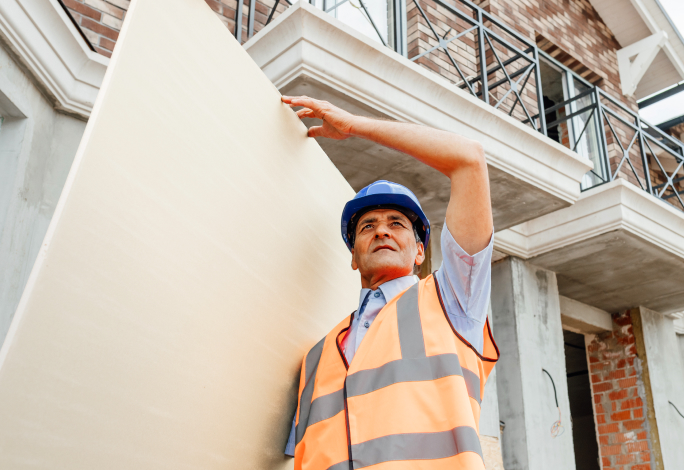 cement board manufacturing | working man