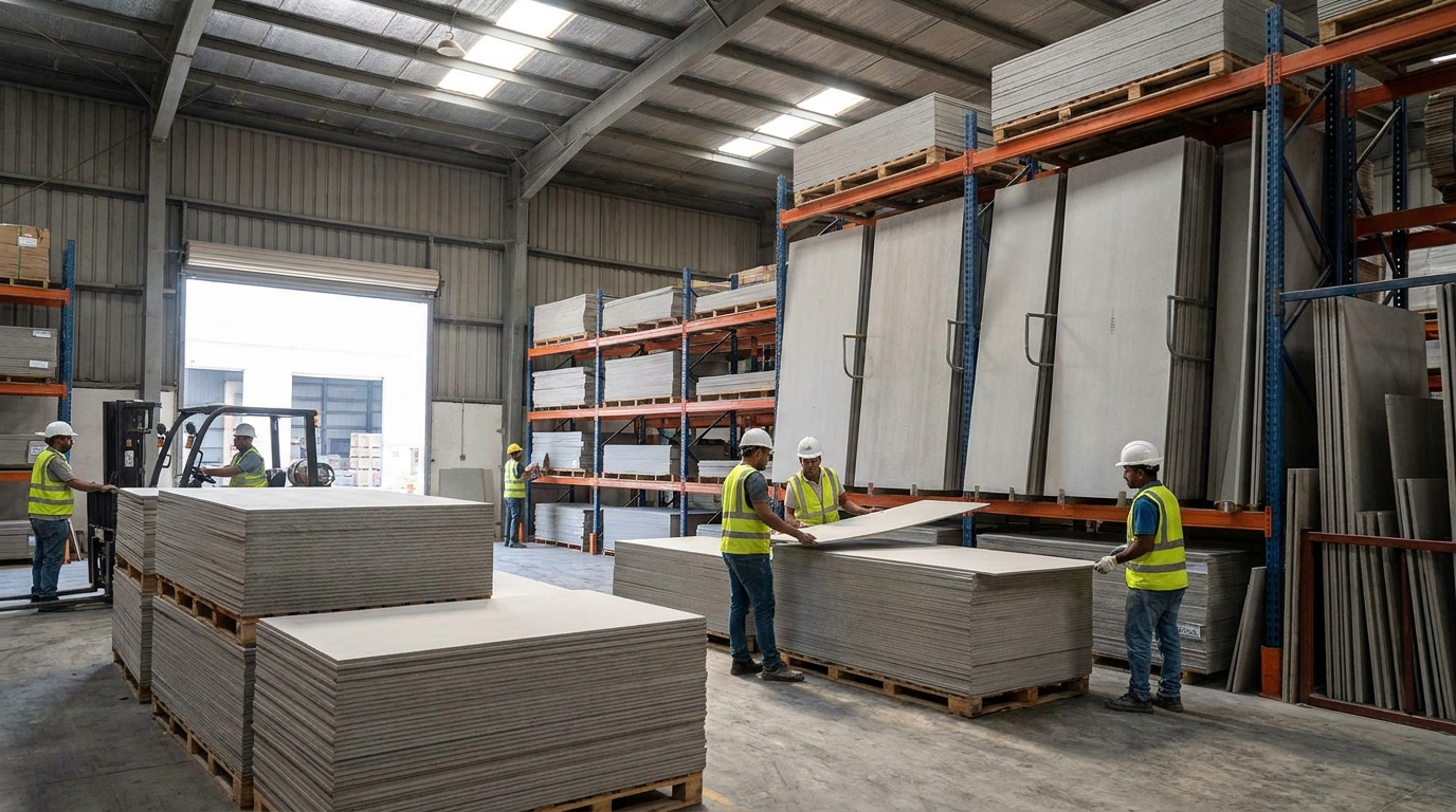 fiber cement board sizes UAE