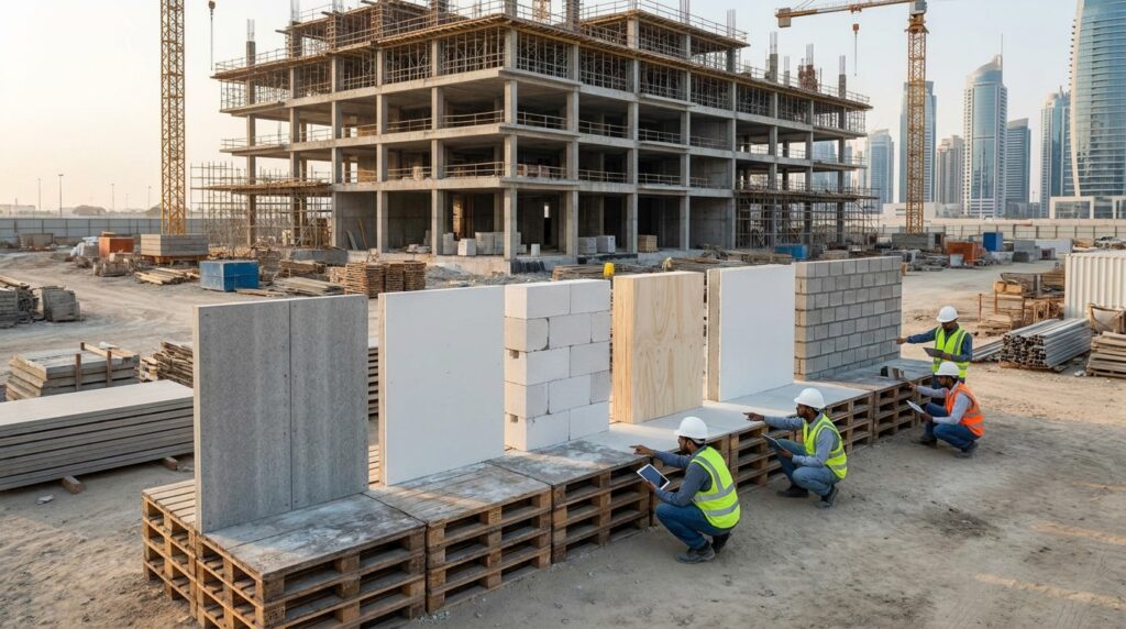 Fiber Cement Board vs Other Building Materials: A UAE Comparison