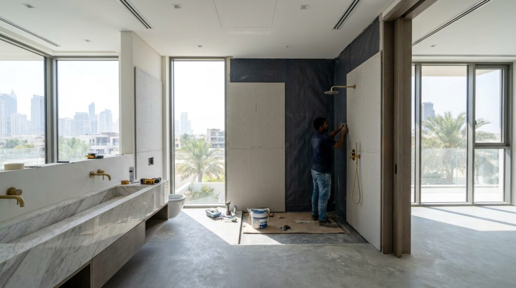 cement board for bathrooms UAE