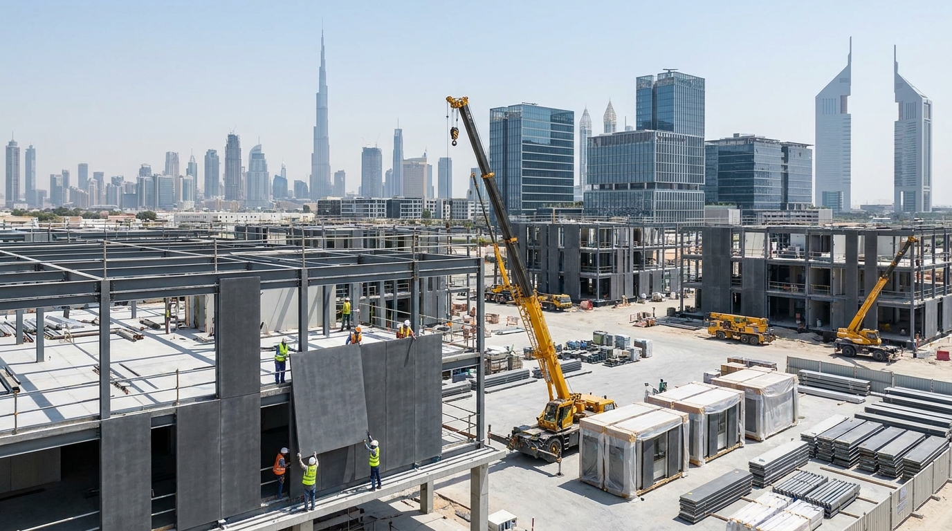 Fiber Cement Board for Prefab & Modular Construction in UAE