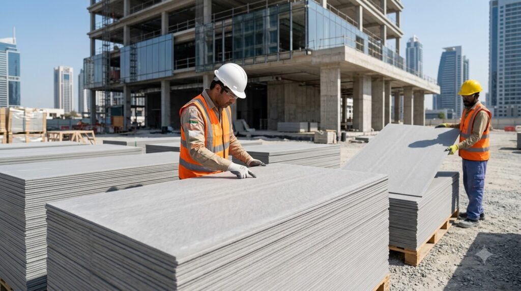asbestos free cement board UAE
